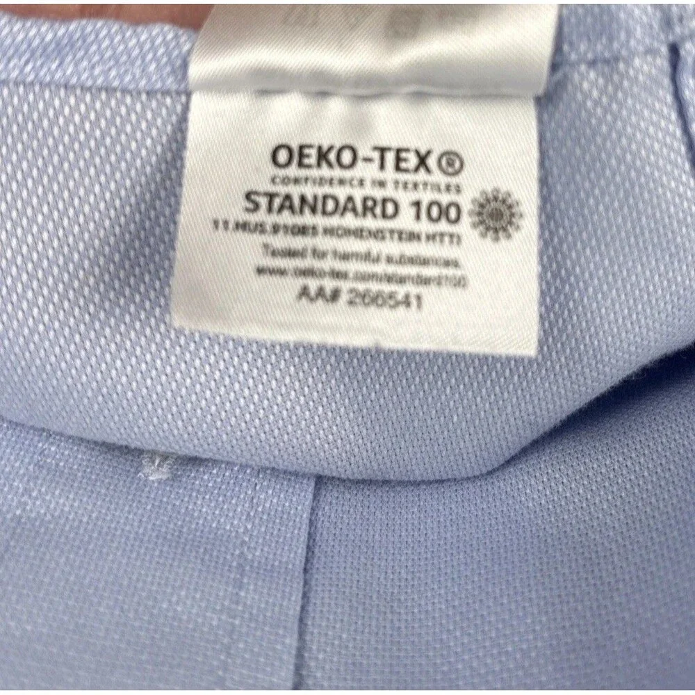 Ralph Lauren Dress shirt Mens 16 1/2 - 34/35 Blue Cotton Regular Stretch LS